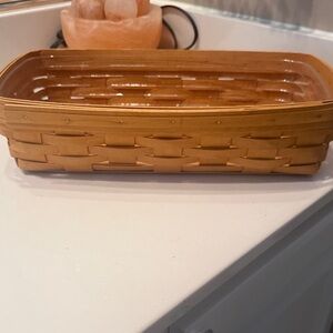 Longaberger Handwoven Brown Basket